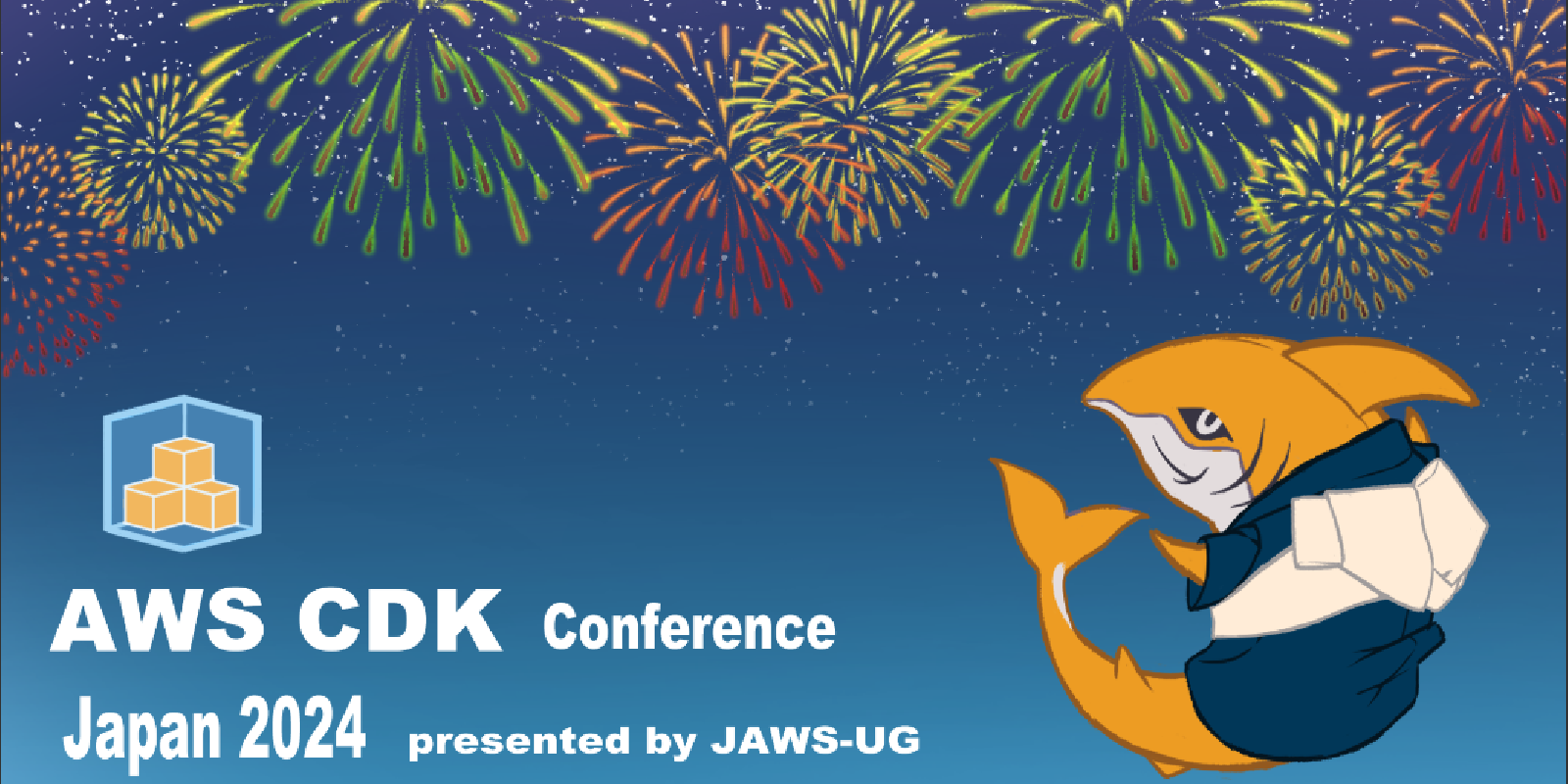AWS CDK Conference Japan 2024 presented by JAWS-UG banner