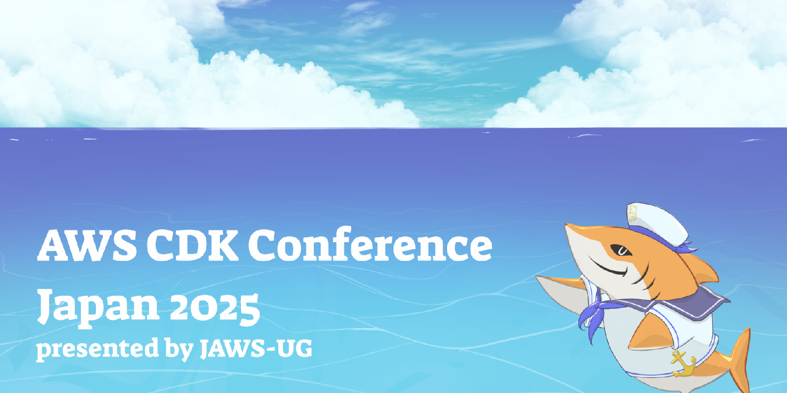 AWS CDK Conference Japan 2025 presented by JAWS-UG banner